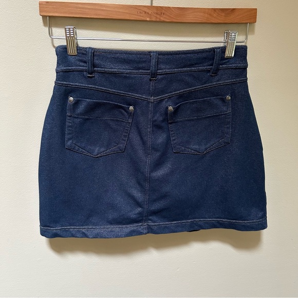 Athleta ~ Stretch Knit Bettona Classic Skort Skirt size XS in Indigo Denim - Picture 7 of 16